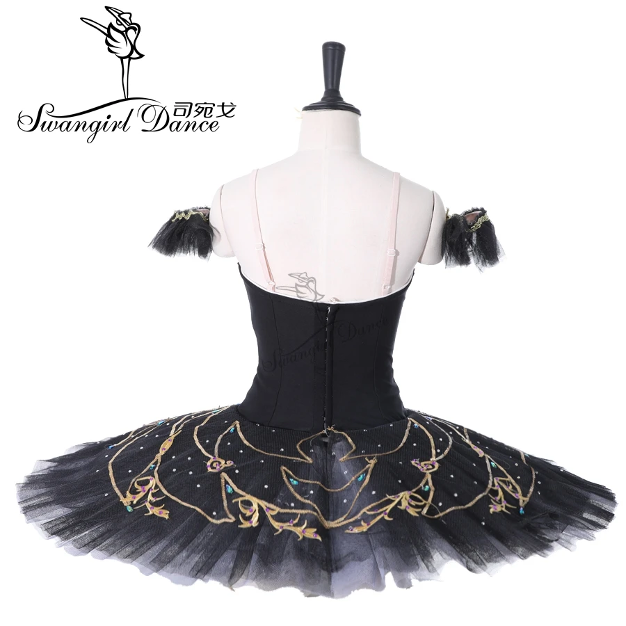 black swan professional tutu women competiton ballet stage costume tutu performance costume BT9295