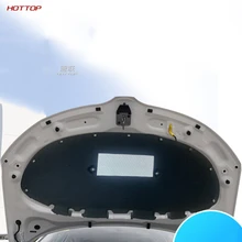 Алюминиевая фольга+ ПЭТ черный передний двигатель анти-шум звукоизоляция хлопок тепло закрытый ячейка пена для Skoda Rapid