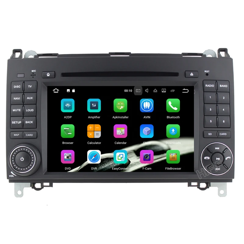 Автомагнитола IPS 2 Din Android 10 для Mercedes/Benz/Sprinter/B200/B class/W245/B170/W169|Мультимедиаплеер авто|