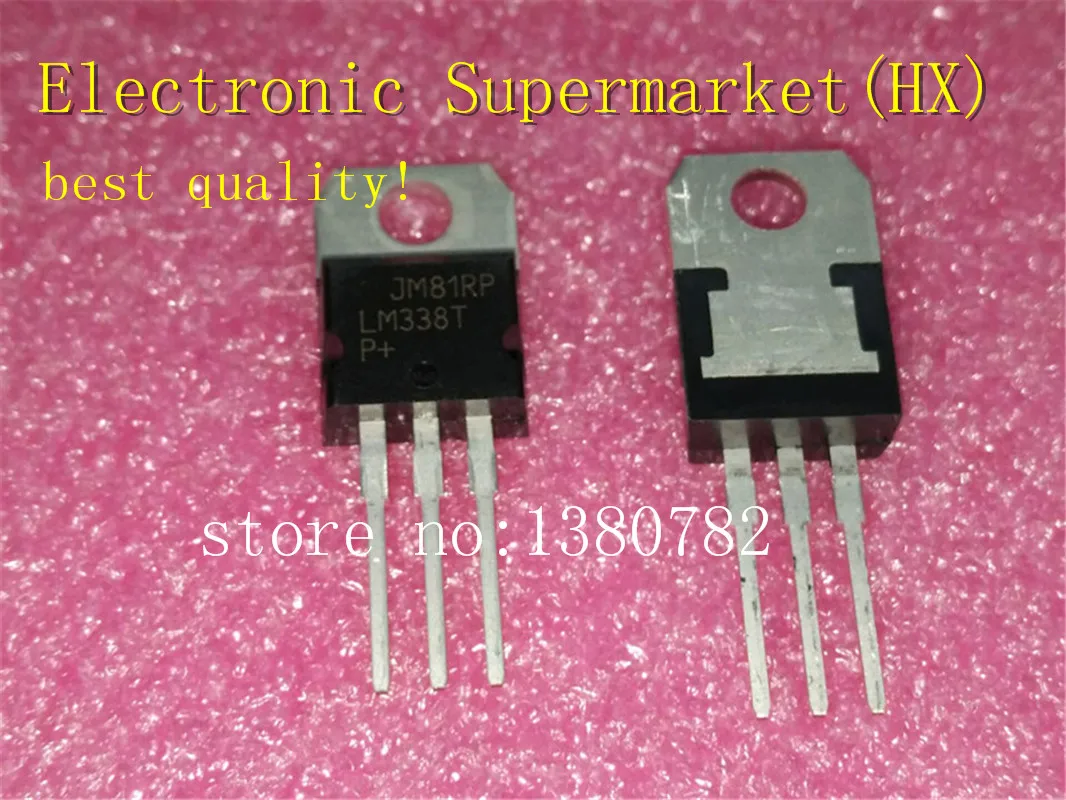 Novo original 100 fábricas lm338t lm338 to220 a 220 ic em estoque!|lot ...