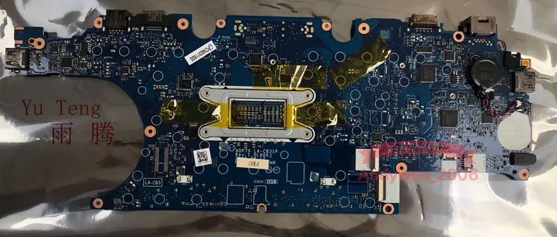 Подходит для Dell Latitude E5470 системная материнская плата LA-C831P DDR4 I5-6300HQ материнская плата процессора ТЕСТ ОК