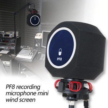 

PF8 Simple Studio Mic Screen Acoustic Filter Desktop Recording Microphone Noise Reduction Wind Screen