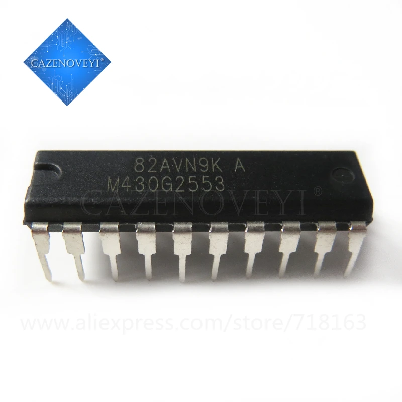 2 шт./лот MSP430G2553IN20 MSP430G2553IN MSP430G2553 M430G2553 DIP-20 в наличии | Электронные компоненты и