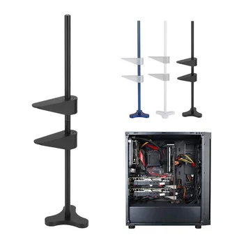 

Layered Graphics Card Holder Metal GPU Stand Headphones Brace Computer Video Card Frame Simple Computer Host Shelf