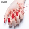 ROSALIND Gel Polish Semi Permanent Gel Nail Polish For Nails Art 89 Color Pure Varnish Soak off Base Top UV LED Hybrid Nail Gel 6