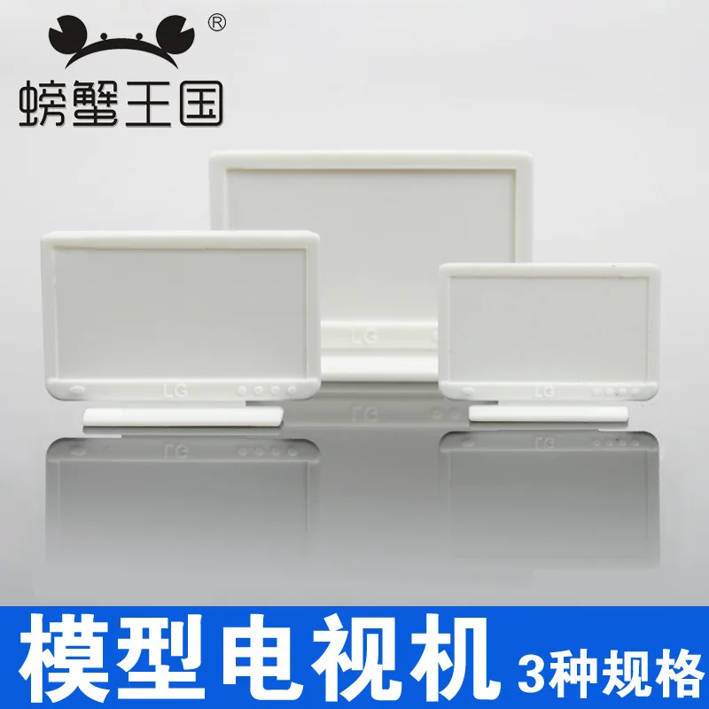  Crab Kingdom DIY Architecture Sand Table Material Indoor Home Appliance Furniture Model TV Computer