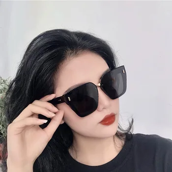 

Vintage Oversize Women Polarized Sunglasses Luxury Fashion Cat Eye Ladies Brand Designer Female Sun Glasses oculos gafas UV400