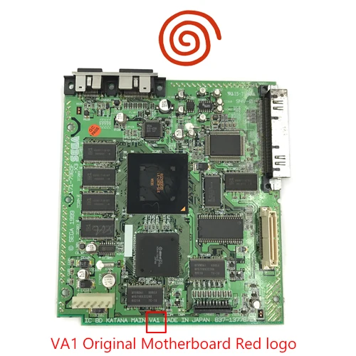 VA1 Red logo Оригинальная б/у материнская плата VA1 VA0 для игровой консоли sega Dreamcast DC - Цвет: VA1 Red logo