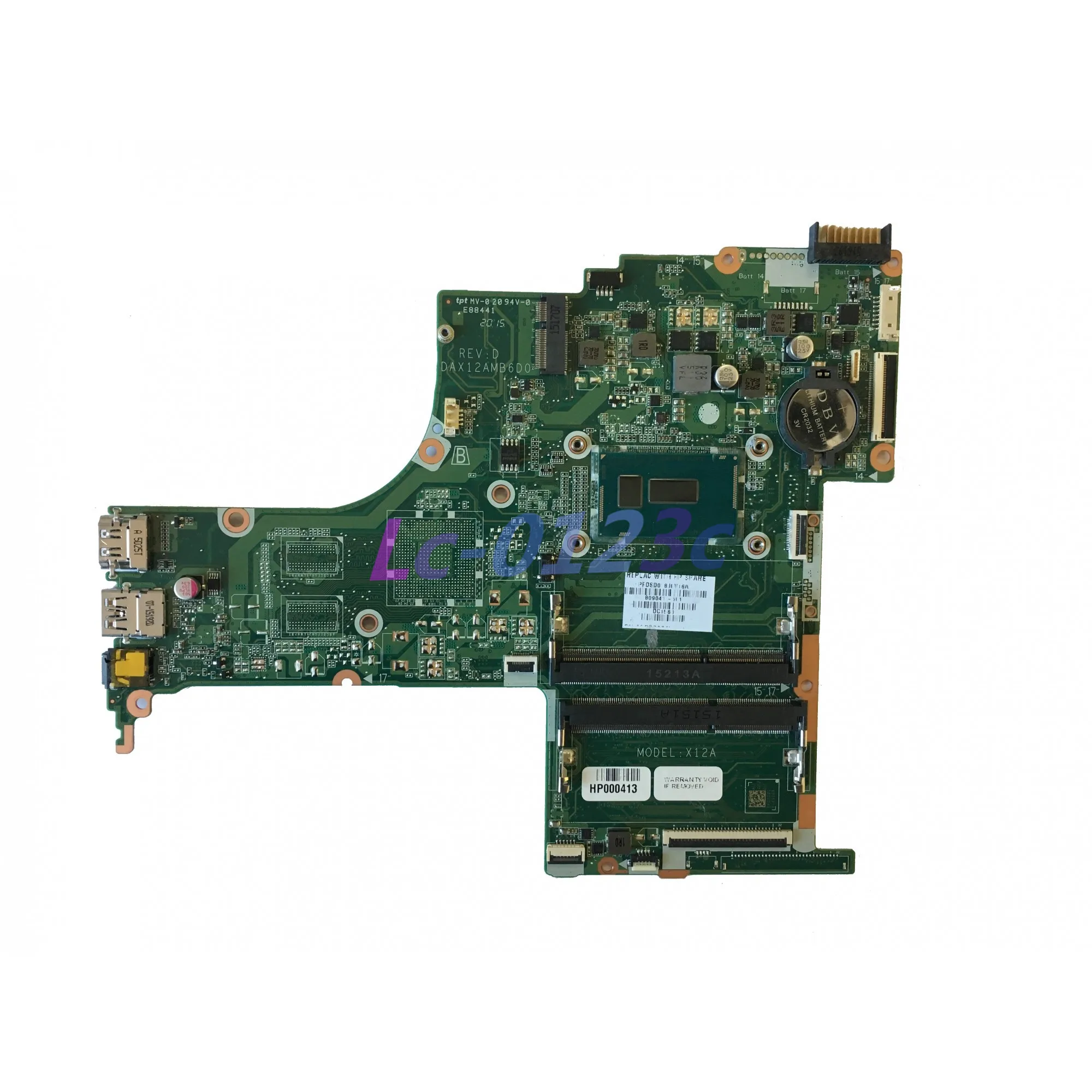 Fulcol для hp павильон 15-AB Материнская плата ноутбука с I5-5200U ЦП DAX12AMB6D0 809041-001 809041-501 809041-601 DDR3