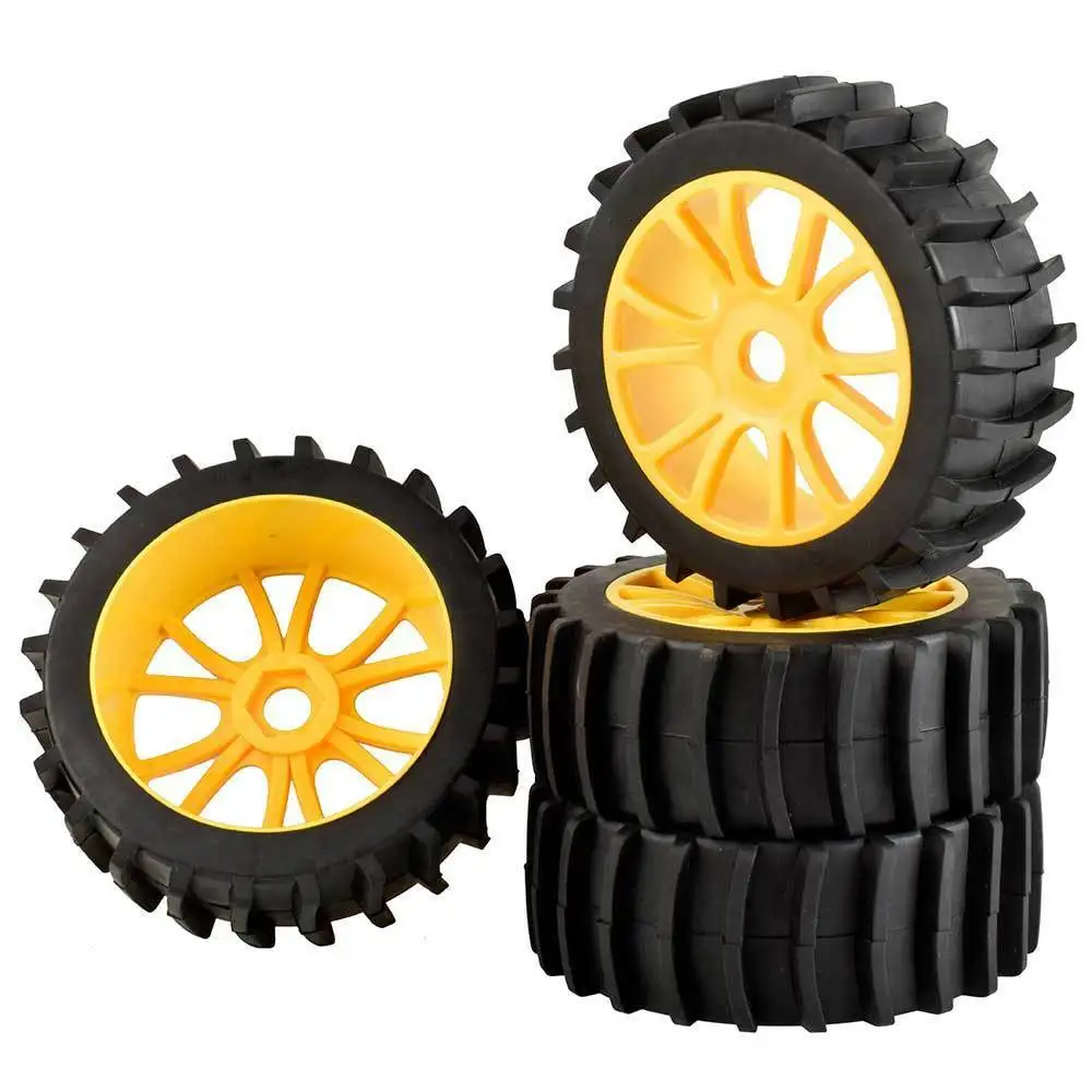 RC 84-T810 колеса и резиновые шины вставка Губка 4 шт. для HSP 1:8 внедорожных багги |