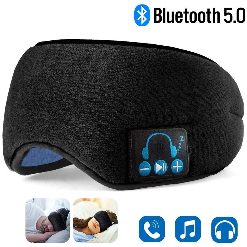 Наушники для сна унисекс маска Bluetooth 5 0 разработана с ультратонкими динамиками и