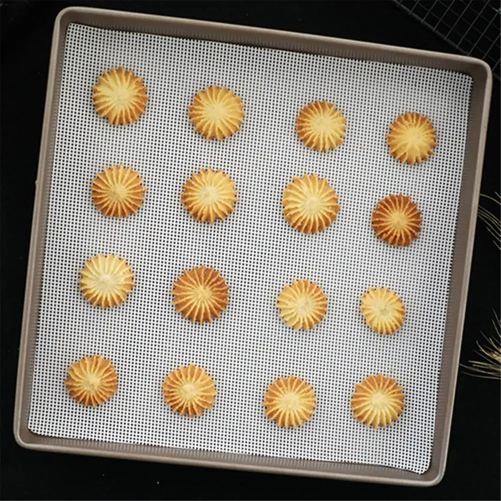 Silicone Cushion Mesh Pad Non-stick Dumplings Baking Mat Steamer Mesh Baking Pastry Steam Cloth Home Kitchen Tools