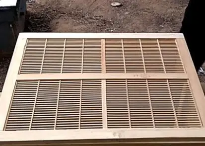 51*41cm Flat panel bamboo flat beehive isolation board bee king controller anti escape escape beekeeping tool D032