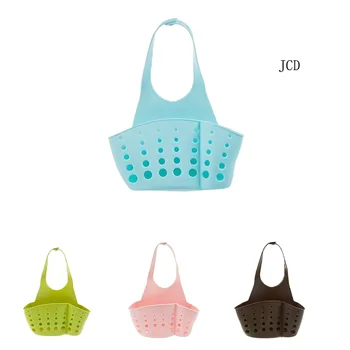 

JCD 1PCS Kitchen organizer sink holder hanging strainer bathroom storage container kitchen sink sponge storage hanging basket
