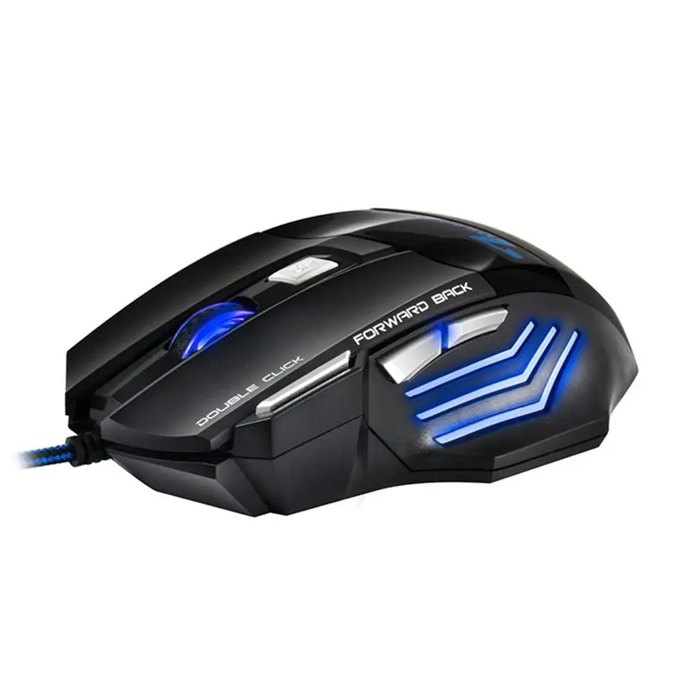 

Ergonomic Wired Gaming Mouse LED 5500 DPI USB Computer Mouse Gamer Mice X7 Silent Mouse With Backlight For PC Laptop