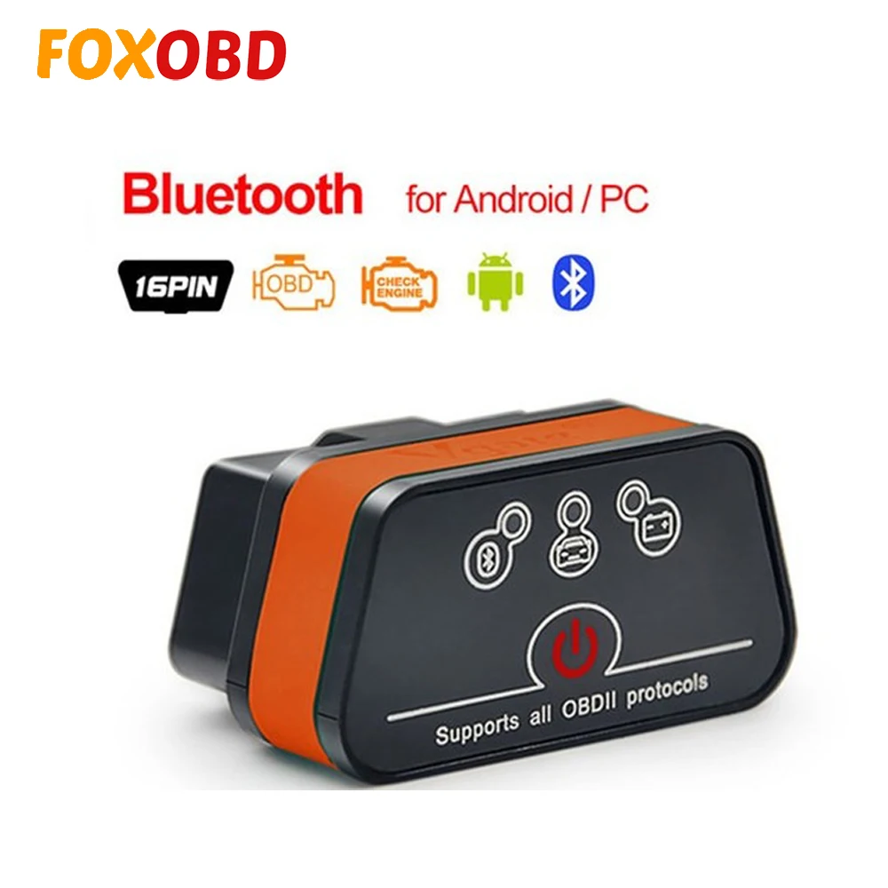 OBD 2 OBD2 iCar Elm 327 Bluetooth Wi Fi адаптер автомобильный диагностический инструмент сканер