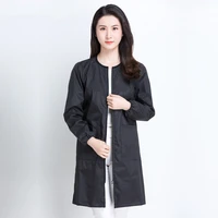 Hairdressing Long Sleeve Profession Overalls Barber Clothes Hot Dyed Hair Stylist Pet Grooming Shop Clothes Waterproof G0602 1