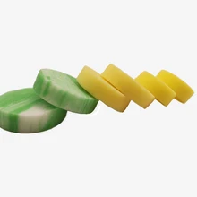 Автомобильная круглая гофрированная косметическая полирующая губка для мытья автомобиля, очищающая губка для воска, губки для ухода за краской