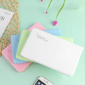 

Face Mask Storage Box Cover Waterproof Case Dustproof Rectangular Kids Mouth for Outdoor Stuff Organizing Supplies