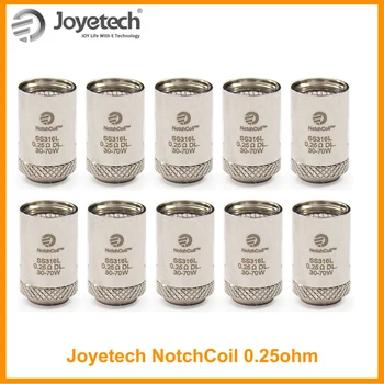 

Original Joyetech NotchCoil 0.25ohm DL. Head for Cuboid Mini Atomizer Match VW/Bypass/TCR Mode E-Cigarette