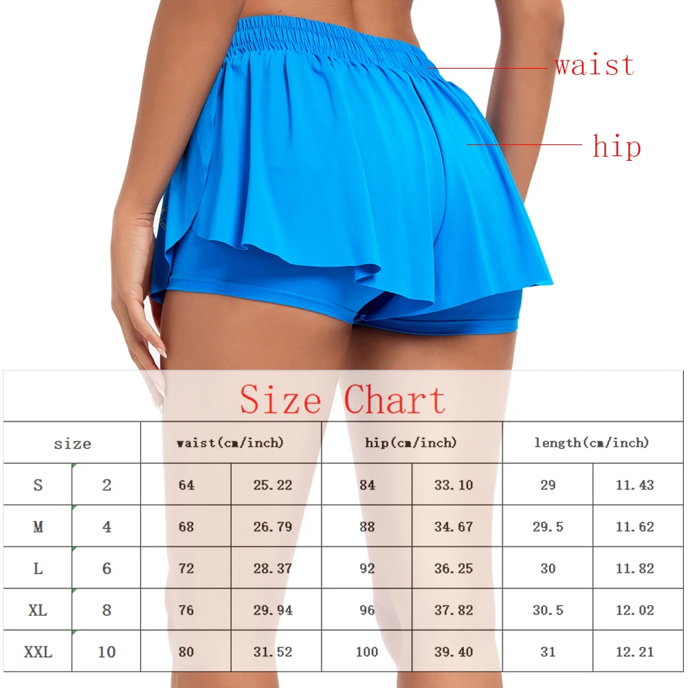 Women's Sports Running Yoga Workout Gym Athletic Hiking Shorts With Pockets  High Flexibility Waistband Push Up Cute  Leggings