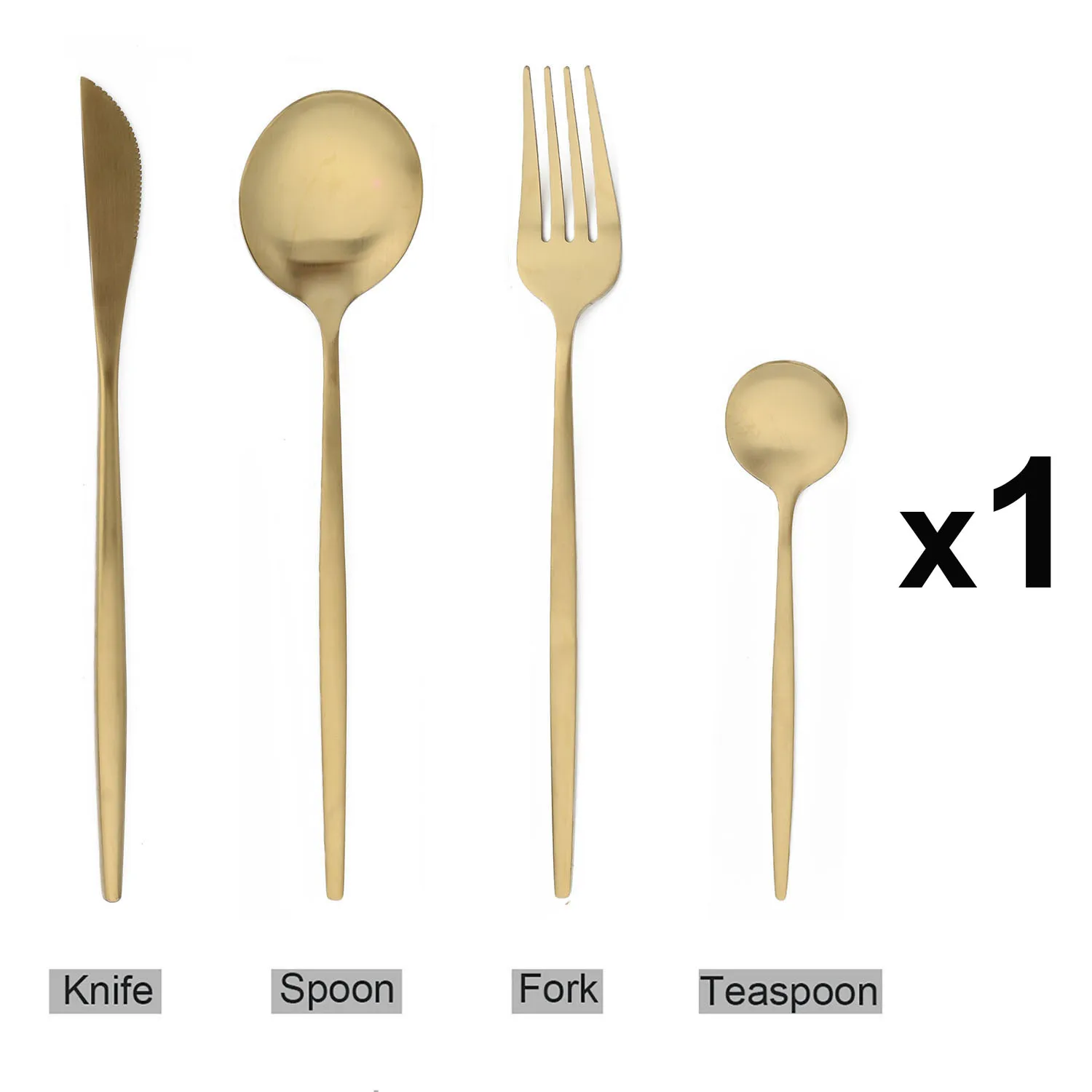 4Pcs Champagne