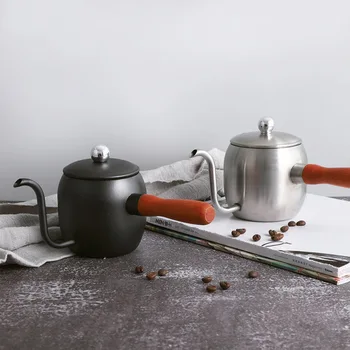 

Portable Espresso Coffee Maker Filter Drip Maker Tool Teflon Stainless Steel Coffee Brewer Kettle Pot For Pro Barista Tool