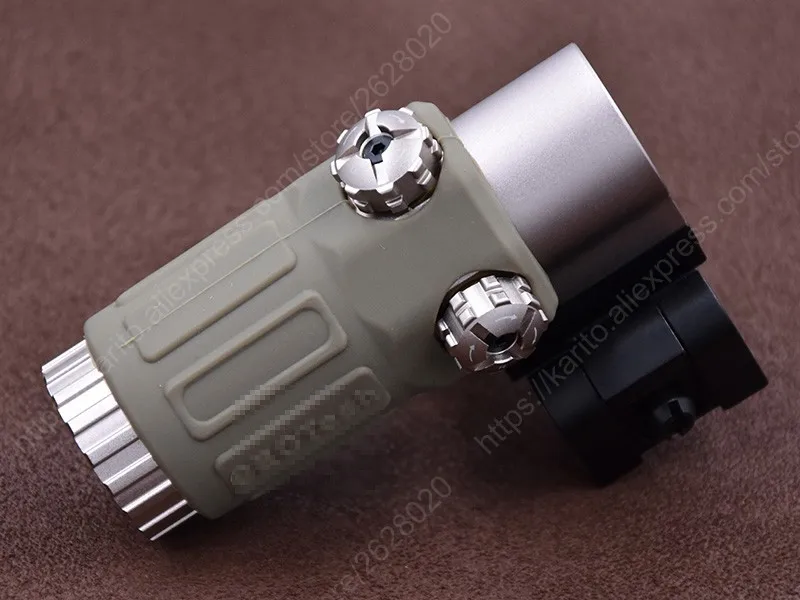 Тактический прицел в красную точку Sihgt G33 3x с боковой откидной крышкой weaver Picatinny Rial