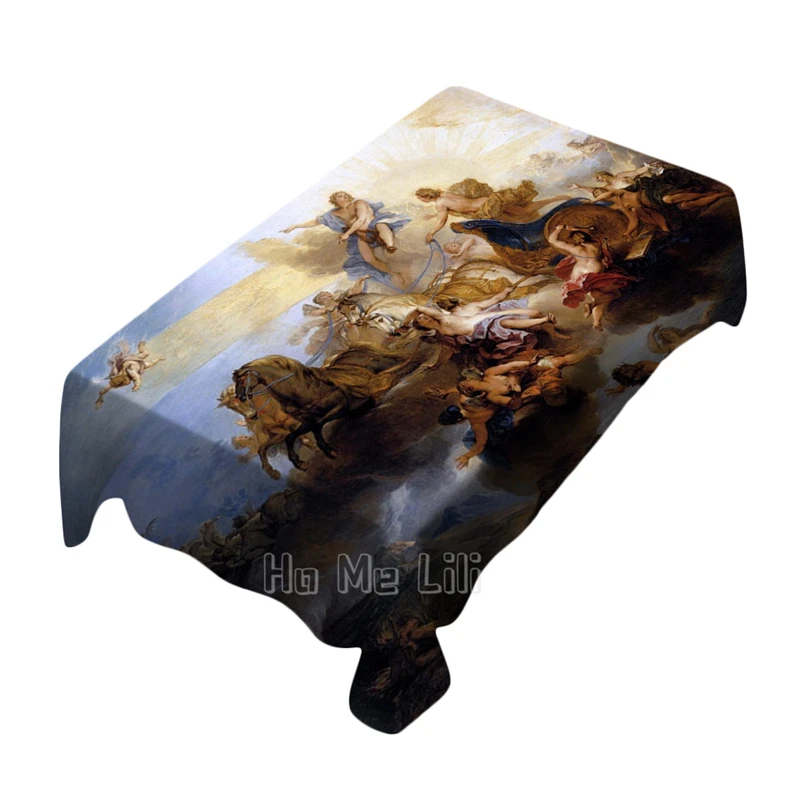

Fall Of Phaeton Fairy Tale Painting Tablecover Decorating Kitchen Bedroom Party Picnic