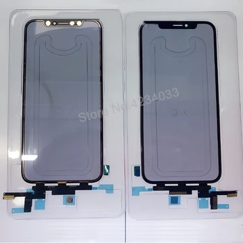 

YRAISMU Original Quality LCD Display Touch Screen Front Outer Glass Panel with Flex Cable For iPhone X XS Max Replacement Parts