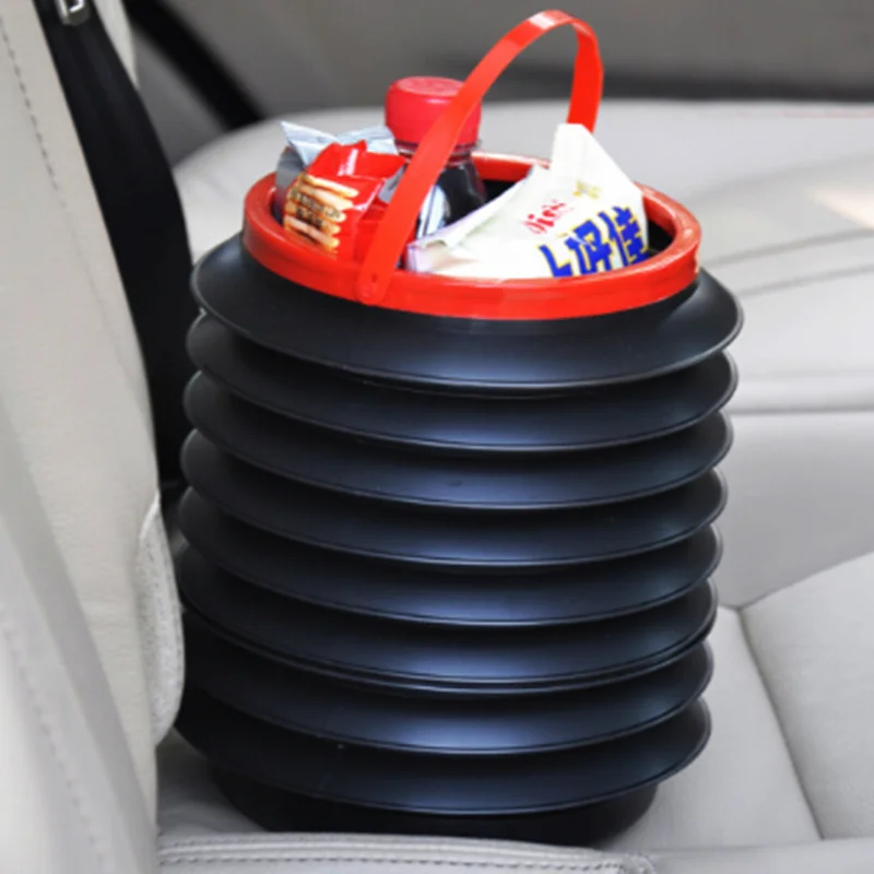 NEW Car Trash Can Foldable Auto Storage Bag Accessories for Geely Vision SC7 MK CK Cross Gleagle Englon SC3 SC5 SC6 | Автомобили и