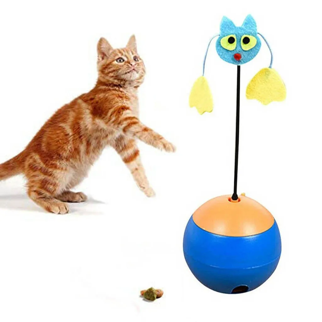 Игрушка для кошек интерактивная игрушка для собак кошачья пища лакомство шар миска игрушка контейнер для еды щенок кошка медленная подача животное стакан Игрушка прорезыватель игрушки котенок Перро