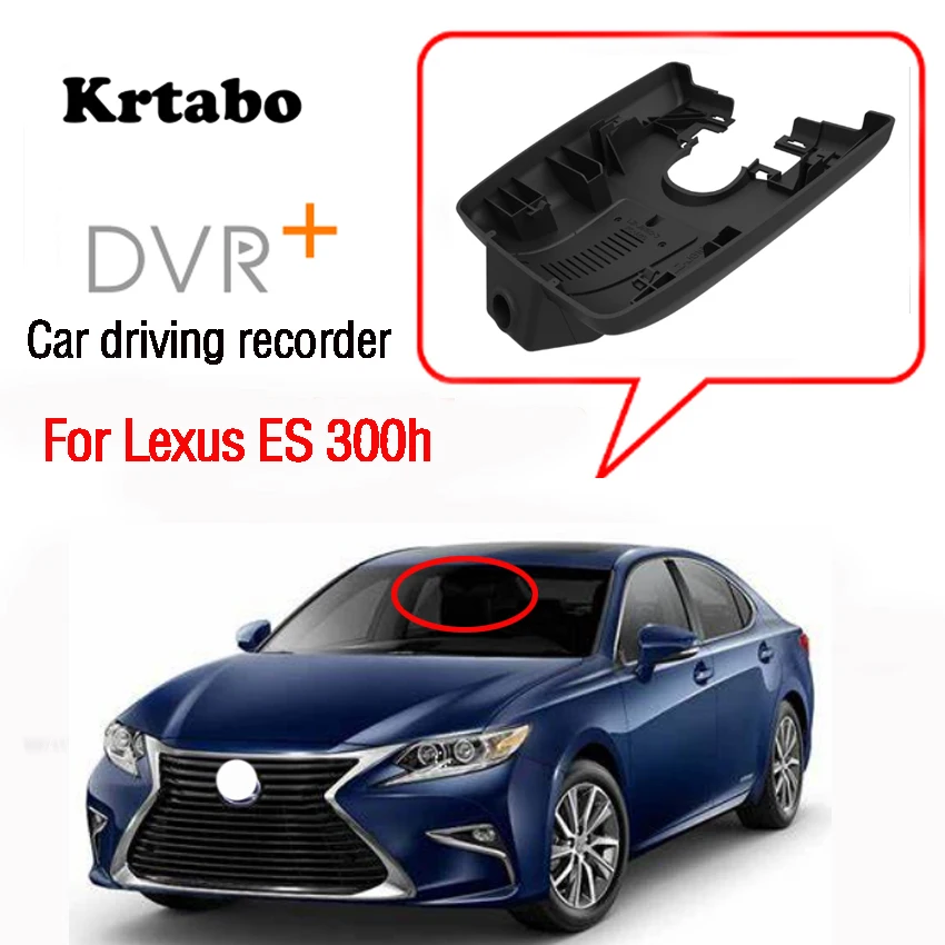 

Car Wifi Mini DVR for Lexus ES 300h Driving Video Recorder Dash Cam Novatek 96658 high quality Night vision