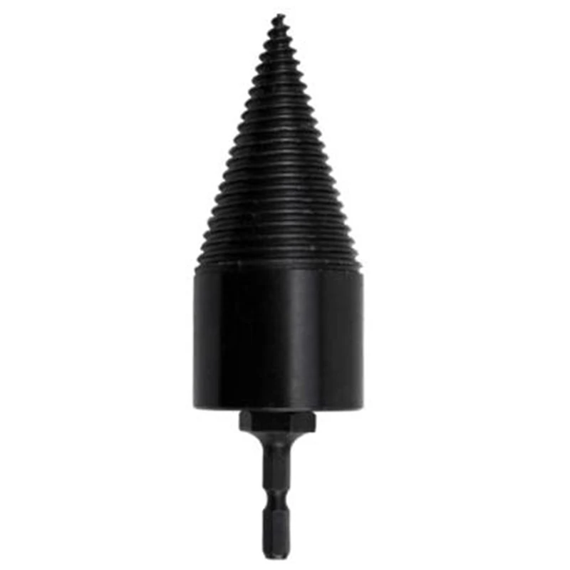 

Quality Hex Shank Firewood Splitter Machine Drill Wood Cone Reamer Punch Driver Drill Bit Split Drilling Tools