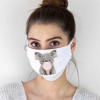 

Adult maschere PM2.5 Reusable Face mascaras Print With Activated Carbon Filter Insert Dustproof Protective Dust Toiletry Kits