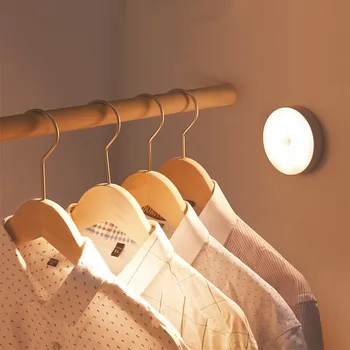 

LED night light wireless touch switch battery power cabinet light for bedroom living room wardrobe corridor lighting night lamp