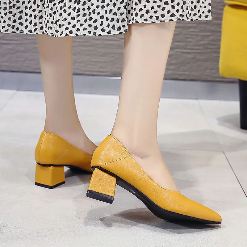 Taoffen/4 цвета; офисные женские туфли-лодочки; Лидер продаж; весенние вечерние свадебные туфли на высоком каблуке; женские туфли-лодочки с острым носком в стиле ретро; Размеры 35-40