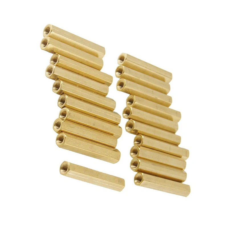 20 штук M3 x 26 мм шестигранные латунные винты с внутренней резьбой PCB Spacer support