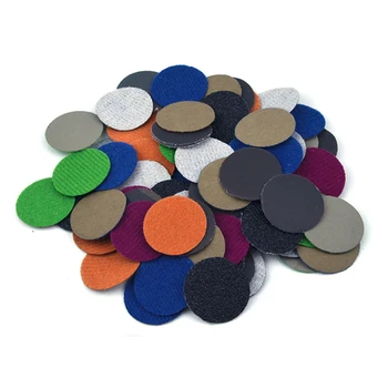 

50pcs 1 Inch Hook And Loop Sanding Discs Sandpaper Disc Sand Paper Polishing Pad