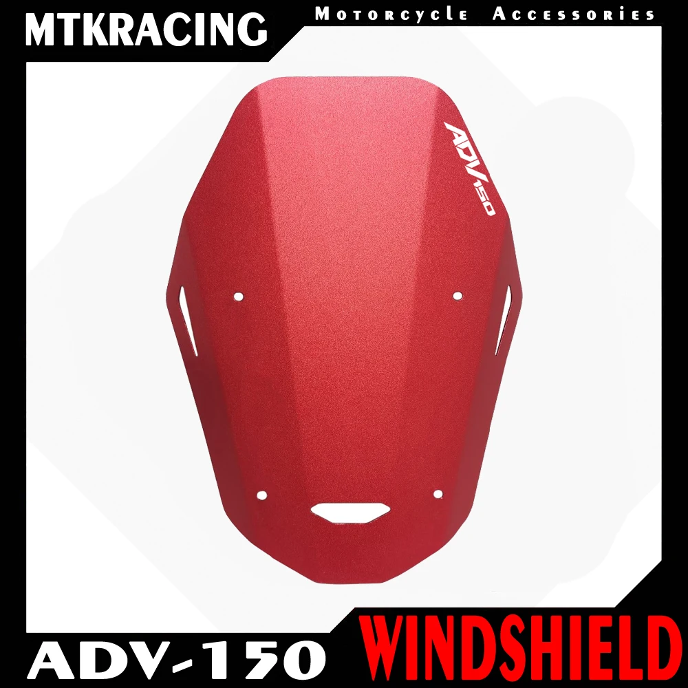 

MTKRACING For ADV 150 adv150 2019 2020 Motorcycle Accessories Aluminum alloy Screen Windshield Fairing Windscreen