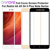 9D Protective Glass on the For Xiaomi Redmi Note 4 4X 5 5A Pro Screen Protector Redmi 5 Plus S2 4X 5A Tempered Glass Film Case