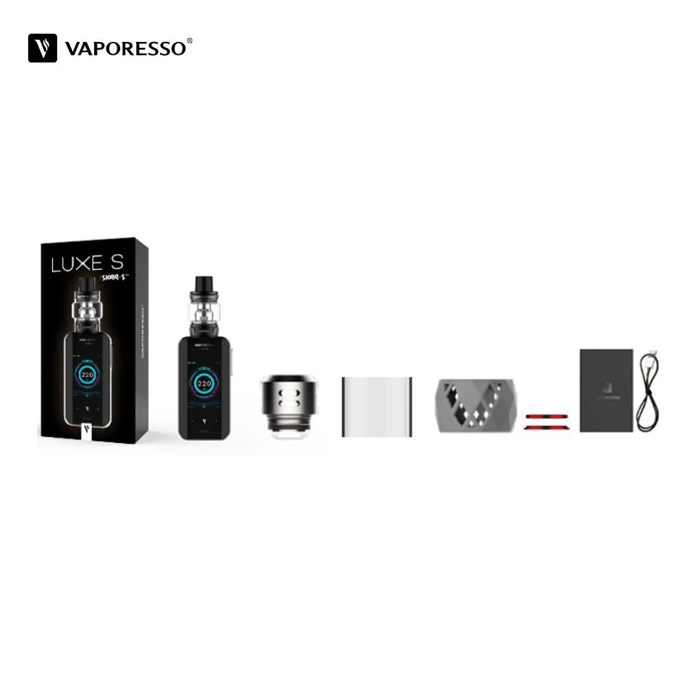 Оригинальный Vaporesso LUXE S набор ароматизатор с 8 мл SKRR VapeTank 220 Вт коробка мод Vape