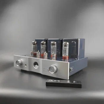

Willsenton R-35I EL34 X4 Tube Amplifier HIFI With Bluetooth Headphone Amplifier Replaceable with Basic Meter and protective cage