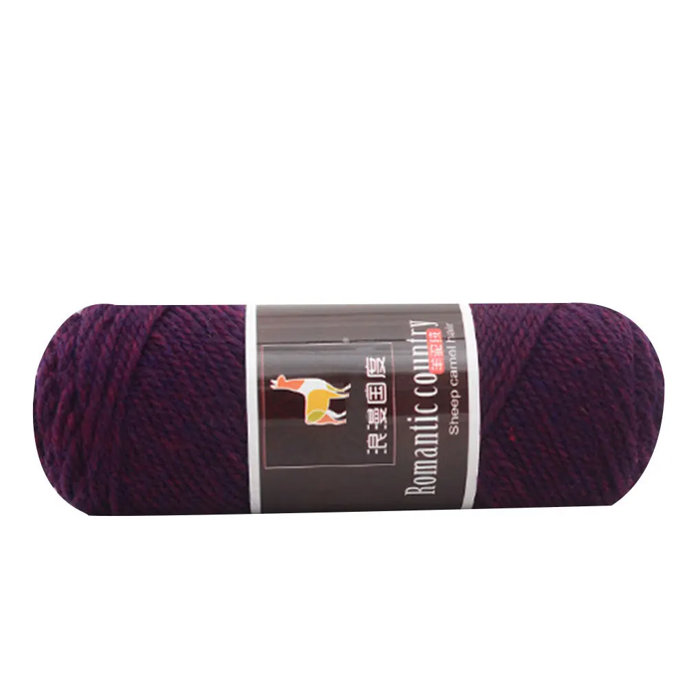 32 reddish blue Ткацкая пряжа ручной работы 100 г ручная вязка камвольная пряжа шерсть альпака теплые шарфы нитки для вязания перчатки - Цвет: 32 reddish blue