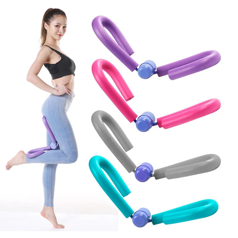 

Fitness Equipment PVC Leg Thigh Exercisers Gym Sports Thigh Master Leg Muscle Arm Chest Waist Exerciser Workout Machine Gym Home