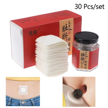 

Wormwood Patch Moxibustion Patch, Relieve Physical Discomfort and Promote Body Circulation (30 Pills/bottle + 30 Belly patches)