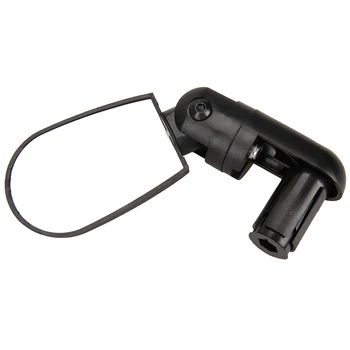 

Adjustable rear bar end mirror glass for bicycle handlebar black