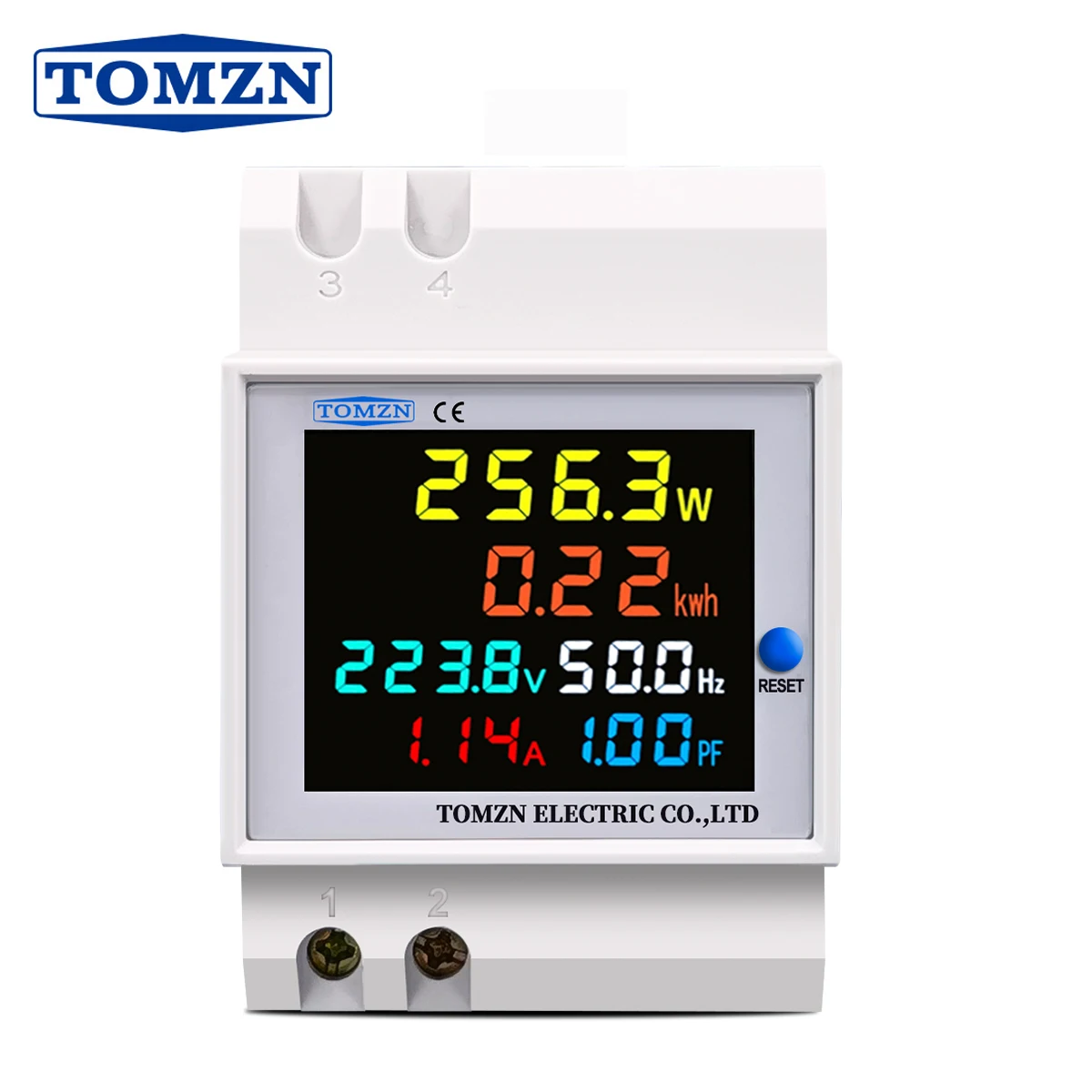 6IN1 профиль переменного тока монитор 110V 220V 380V 100A Напряжение ток Мощность фактор