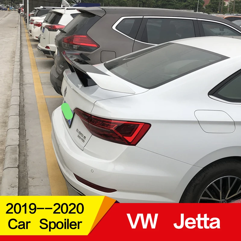 Использовать для Volkswagen спойлер Jetta vw mk7 года ABS пластик Материал заднее крыло EX стиль спортивные аксессуары