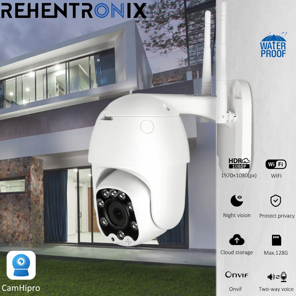 

ONVIF WiFi Dome IP Camera 5MP Smart Home 5x Optical Zoon Indoor Outdoor Color Night Vision Wireless Waterproof IP66 View On PC